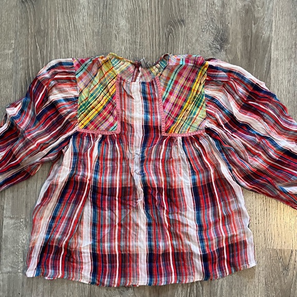 Anthropologie BI-nk Miranda Peasant Blouse - Picture 2 of 8